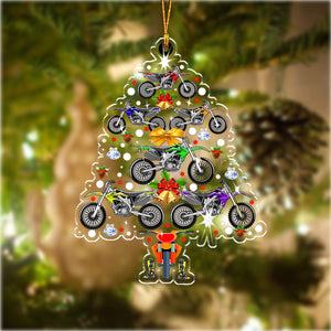 Motocross Ornament-Gift for Motocross Lover-2024 New Release