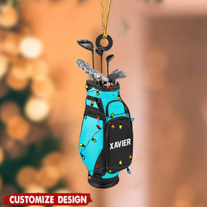 Personalized Golf Backpacks Christmas Ornament Gift For Golf Lovers - 2024 New Release