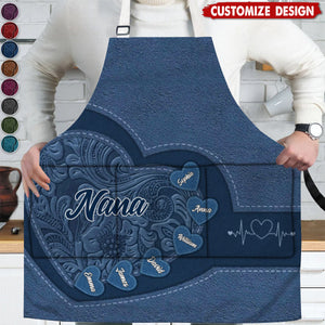 Best Grandma Ever - Personalized Grandma Apron