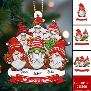 2024 New Release Christmas Family Personalized 2-Layer Wooden Ornament