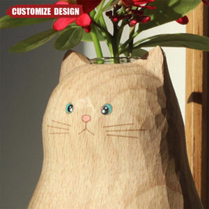 Personalized Handmade Cat Vase - 2024 New Release