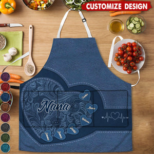 Best Grandma Ever - Personalized Grandma Apron