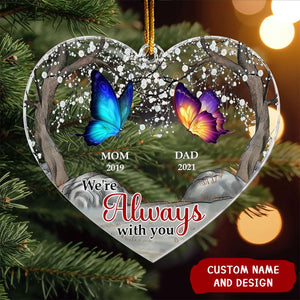 2024 New release - We're Always With You, New Version - Personalized Acrylic Ornament