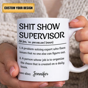 A Problem Solving Expert - Coworker Personalized Coffee Mug - Gift For Coworkers, Work Friends, Colleagues