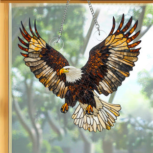 Eagle Window Hanging Suncatcher Ornament Gift For Eagle Lover