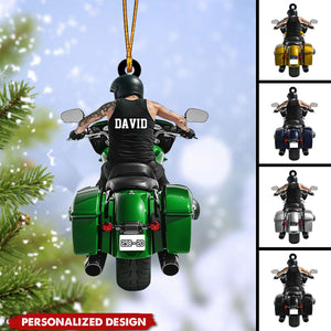 Personalized Motorcycle Ornament-Gift For Motorcycle Lover-2024 New Release