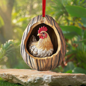 Chicken Christmas Ornament-Gift For Chicken Lover-2024 New Release