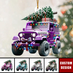 Personalized Off-Road Christmas Ornament-Gift For Adventure Lovers-2024 New Release