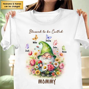 Happiness Is Being Called Grandma - Personalized T-Shirt - Mother's Day Gift