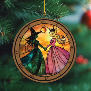 Witches Christmas Ornament, Gift For Wicked Movie Best Friends-2024 New Release