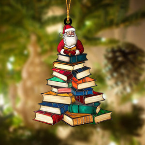 Christmas Book Tree Ornament--Gift For Book Lover-2024 New Release