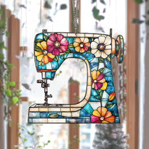 Sewing Machine Suncatcher-Gift for Sewing Lover