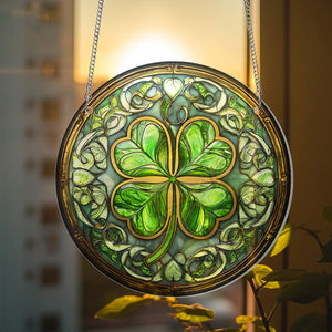 Shamrock Window Hanging suncatcher-Gift for Friends,Family