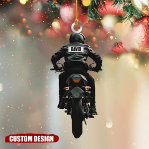 2024 New Release Motorcycle-Personalized Christmas Ornament-Gift For Motorcycle Lover