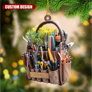 2024 New Release Garden Carry Bag-Personalized Christmas Ornament-Gift For Garden Lover