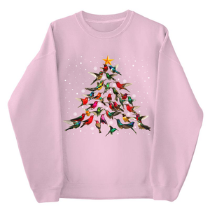 Hummingbirds Tree Sweatshirt  - Gift For Bird Lovers