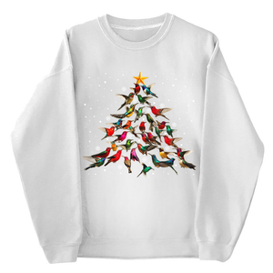 Hummingbirds Tree Sweatshirt  - Gift For Bird Lovers