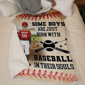 Practice Like You've Never Won - Family Personalized Blanket - Gift For Family Members, Baseball Players, Baseball Lovers