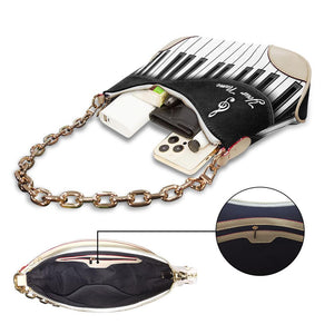 Personalzied Name Piano Keyboard Underarm Bag