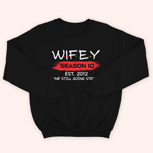 Couple Custom Shirt Hubby And Wifey Personalized Gift