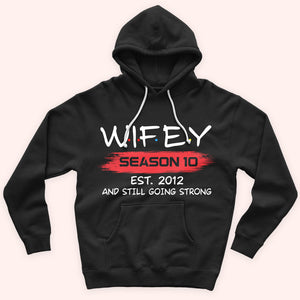 Couple Custom Shirt Hubby And Wifey Personalized Gift