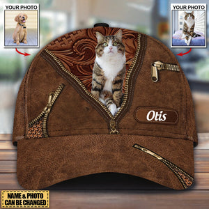 Personalized Photo Classic Cap-Gift For Dog/Cat Lovers