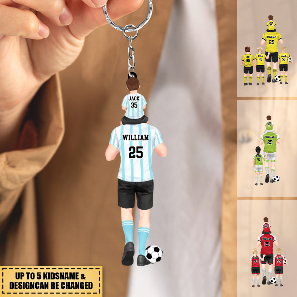 Custom football store keychains