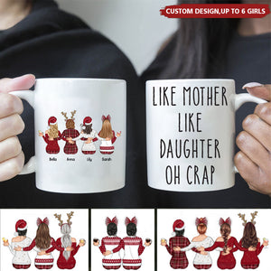 Like Mother Like Daughter - Personalized Mug - Gift For Mother - Gift For Daughter