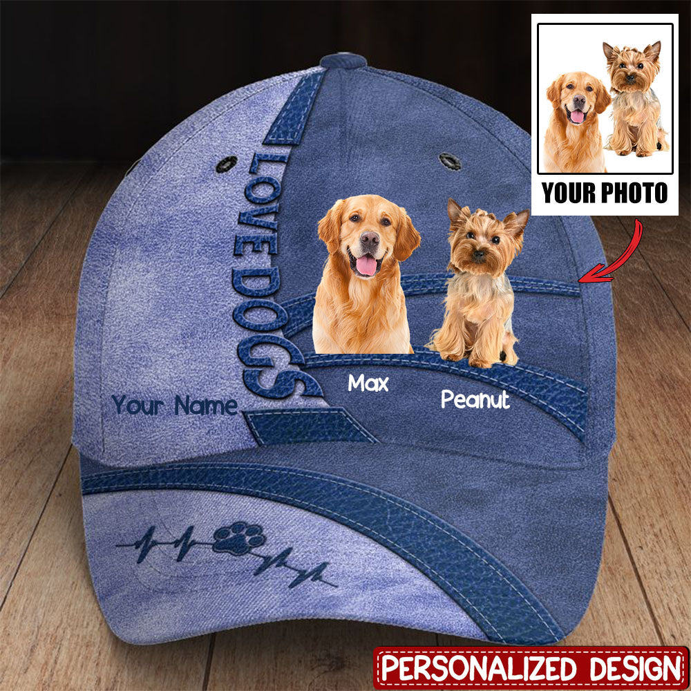 Cool Dogs Personalized Classic Cap, Personalized Gift for Dog