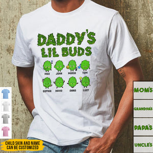 Daddy's Lil Buds Personalized Shirt