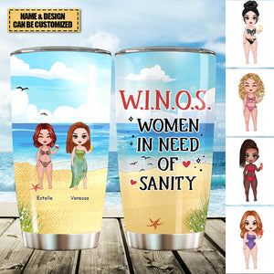 Friends - Best Friends Are The Sisters We Choose For Ourselves - Personalized Tumbler