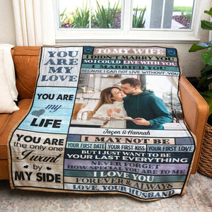 I Just Want To Be Your Last Everything Gift For Wife, Husband, Couple, Valentines Blanket