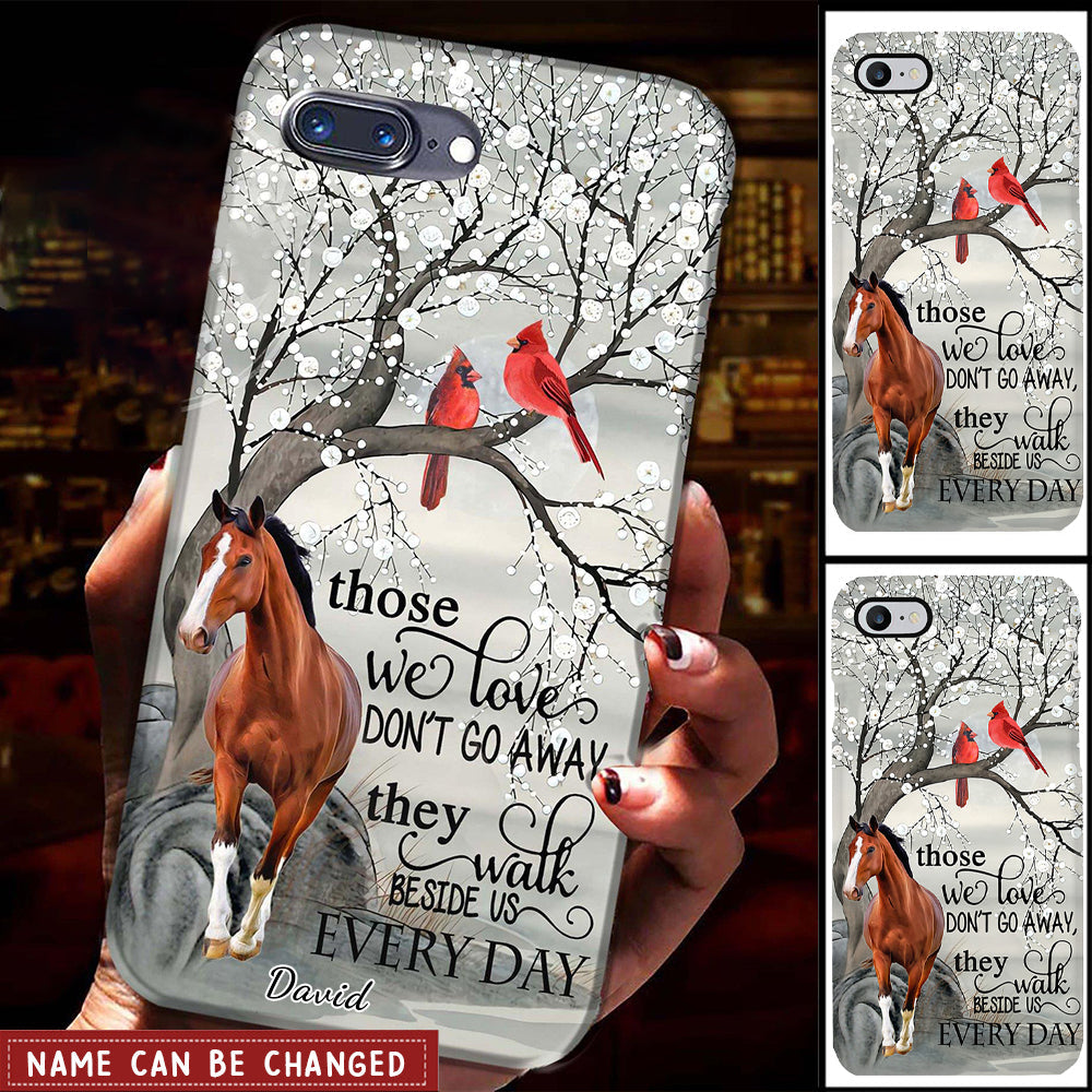 Custom Personalized Horse Every Day Phone Case - Gift Idea For Horse Lovers