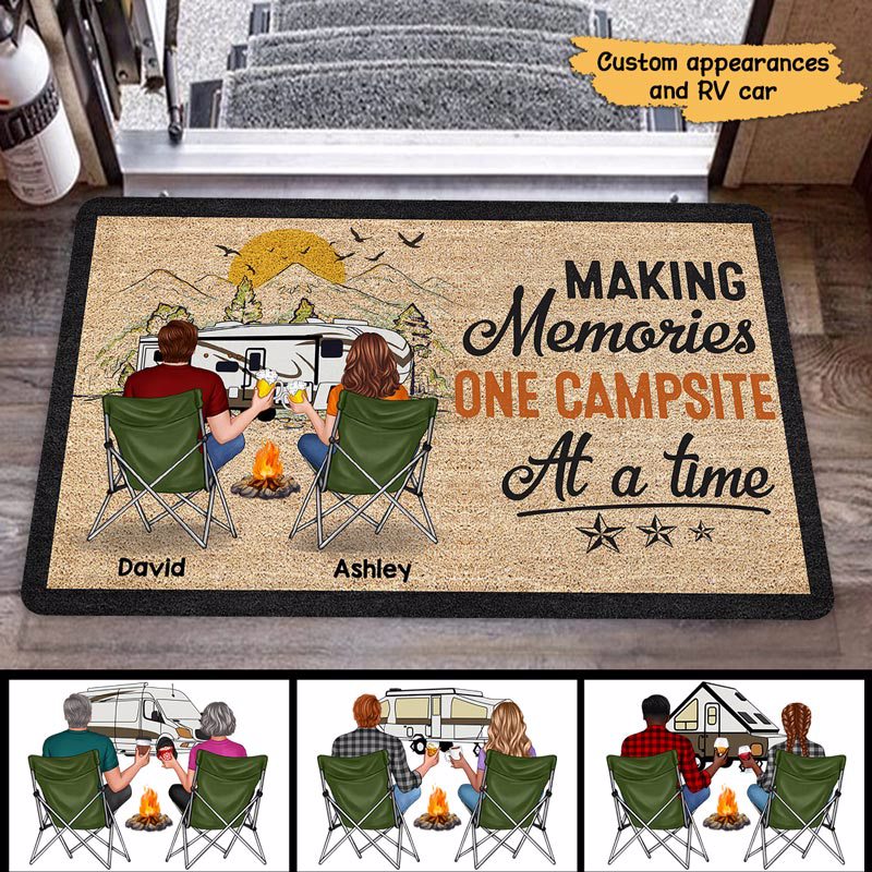 Personalized Camper Door Mat